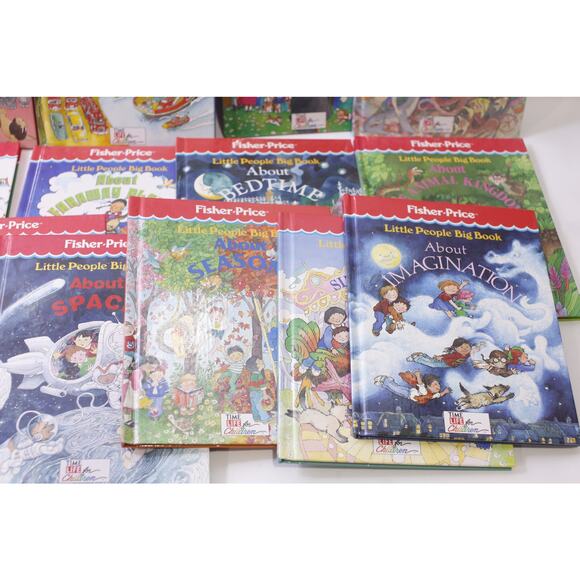 Fisher-Price, Little People Big Book, Lot, Picture Books, ~ 251016-WH 1379 - Picture 6 of 7